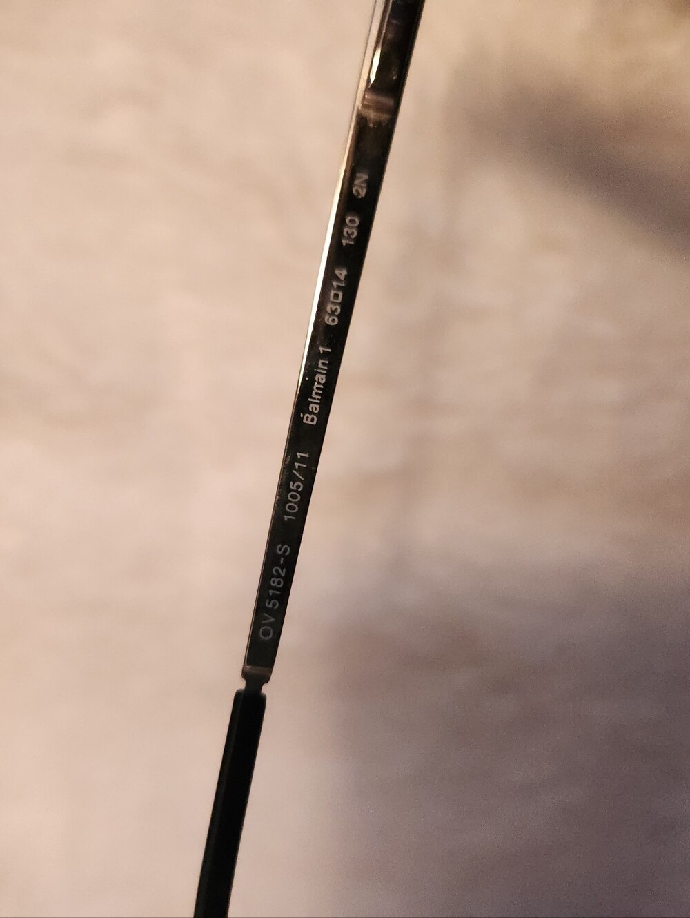 Balmain Black and Silver Sunglasses - Picture 9 of 9